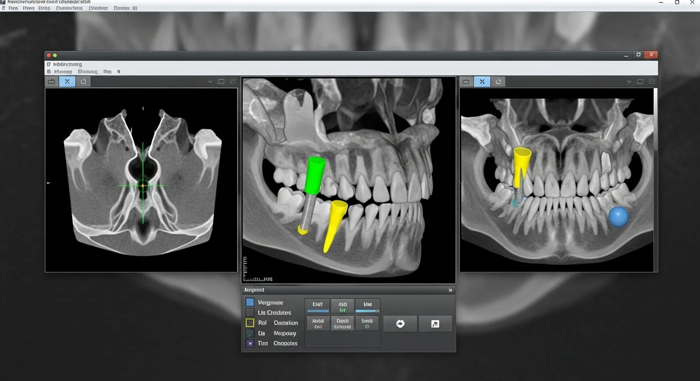 Dreidimensionale digitale Diagnostikaufnahme des Kiefers